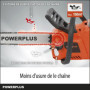 Tronçonneuse a batterie 40V Dual Power POWDPG7576 - Guide de 350 mm. mot 179,99 €