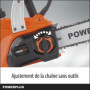 Tronçonneuse a batterie 20V Dual Power POWDPG7570 - Guide de 300 mm - L 139,99 €