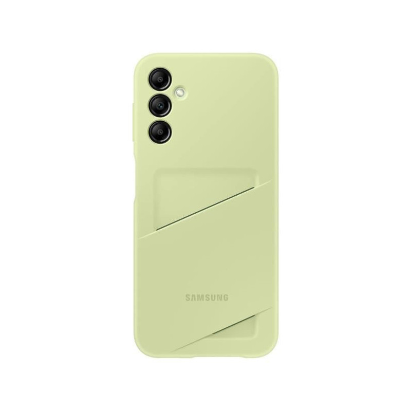 Coque arriere SAMSUNG avec porte-carte Galaxy A14 4G / 5G Vert Clair