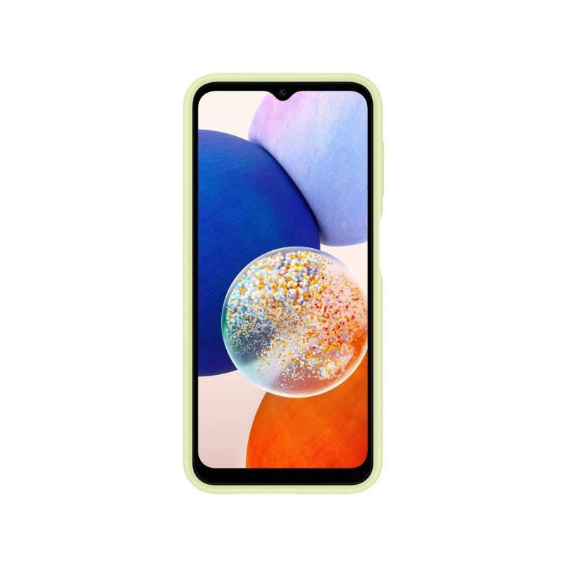 Image secondaire de Coque arriere SAMSUNG avec porte-carte Galaxy A14 4G / 5G Vert Clair