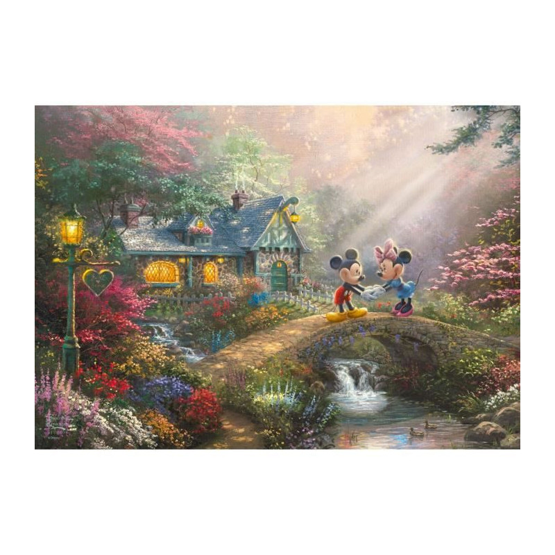 Image secondaire de Puzzle Schmidt Spiele Mickey & Minnie (500 Pièces)