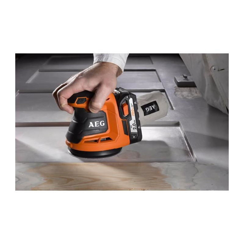 Image secondaire de Ponceuse AEG Powertools BEX18-125 - 0 18 V