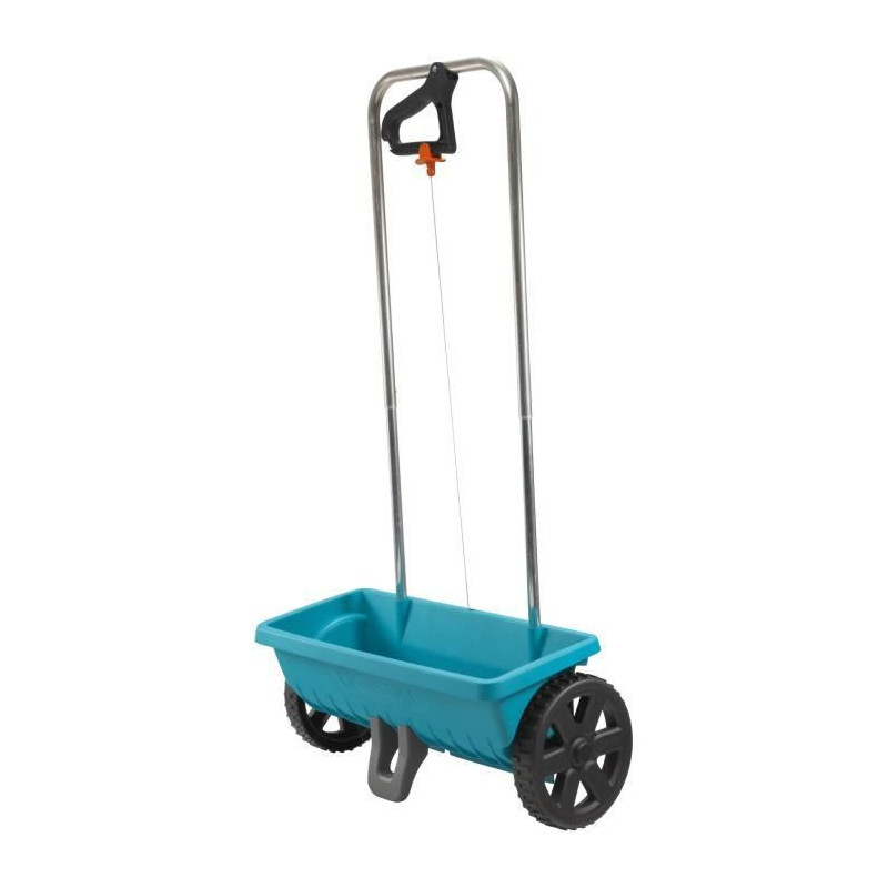 Gardena Epandeur a engrais L sur roues Capacité 12.5 L Surface 400m²