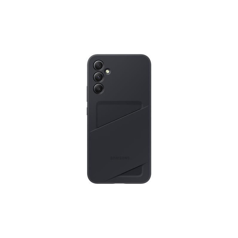 Coque arriere SAMSUNG avec porte-carte Galaxy A34 5G Noir