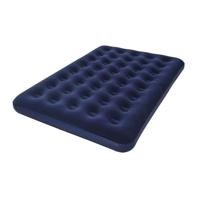 Bestway Matelas Gonflable Floqué - Pompe à Air / Double