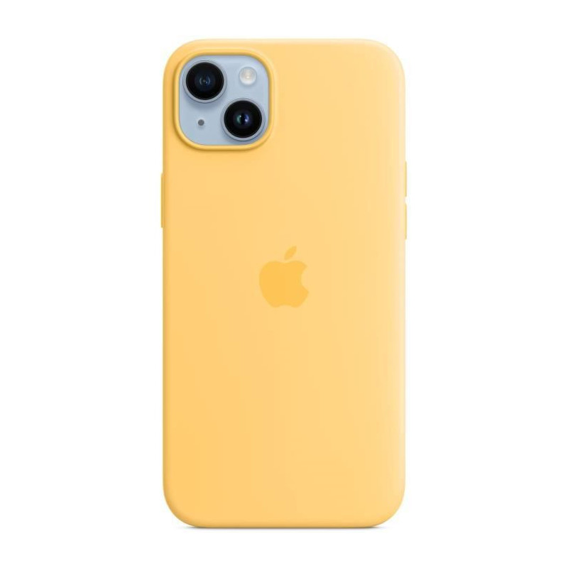 Coque Apple iPhone 14 Plus Silicone Sunglow