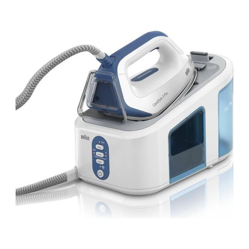 Braun CareStyle 3 IS 3157 BL 2400 W 2 L EloxalPlus soleplate Bleu, Blanc