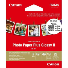 CANON Papier photo 9x9cm PP-201 Glacé 265gr 20 feuilles 17,99 €