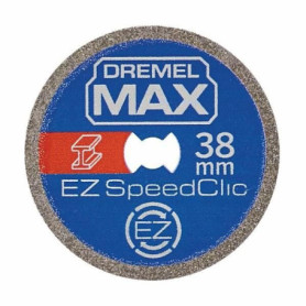 Disque dé découpe haute longévité EZ SpeedClic Dremel Max S456 - ø38mm p 25,99 €