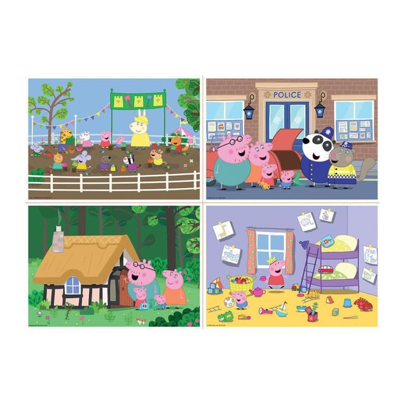 Image secondaire de Puzzle Educa Peppa Pig