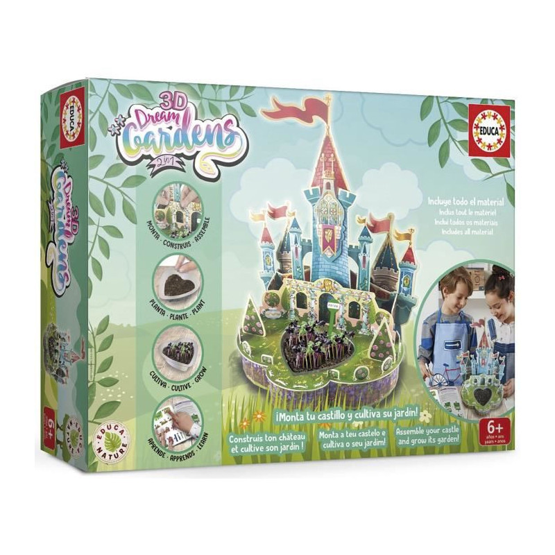 Image secondaire de Jeu scientifique Educa Dream Gardens 3D