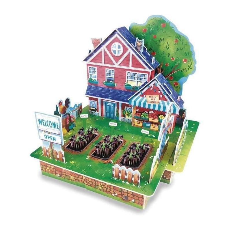 Puzzle 3D Educa Dream Gardens 2in1