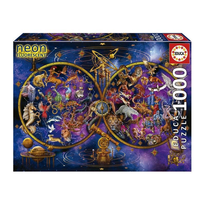 Puzzle Educa 1000 Pièces Neón