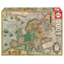 CARTE D'EUROPE - Puzzle de 1000 pieces 29,99 €