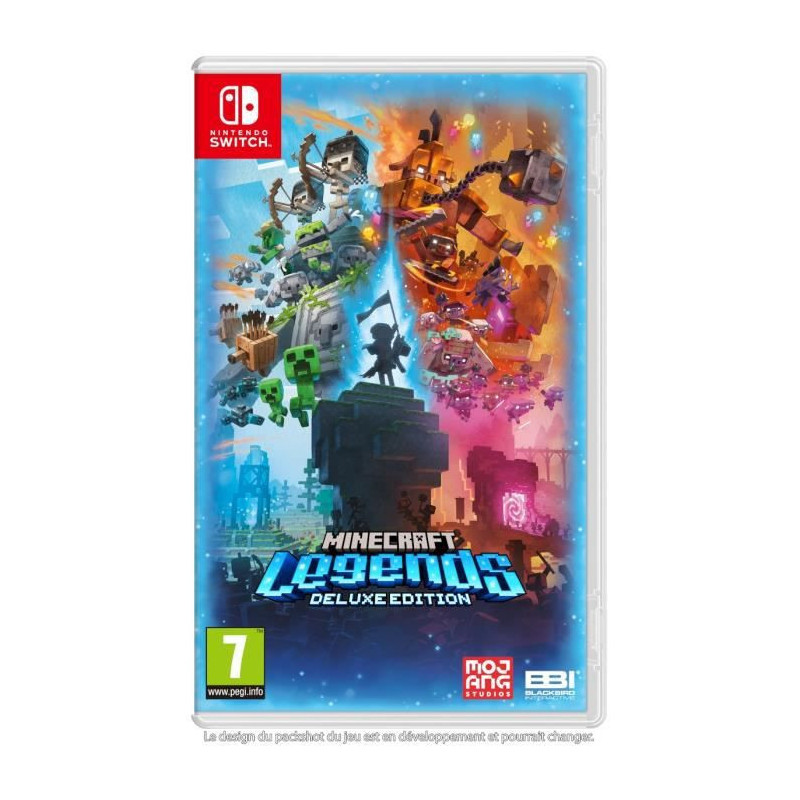 Jeu vidéo pour Switch Nintendo Minecraft Legends - Deluxe edition