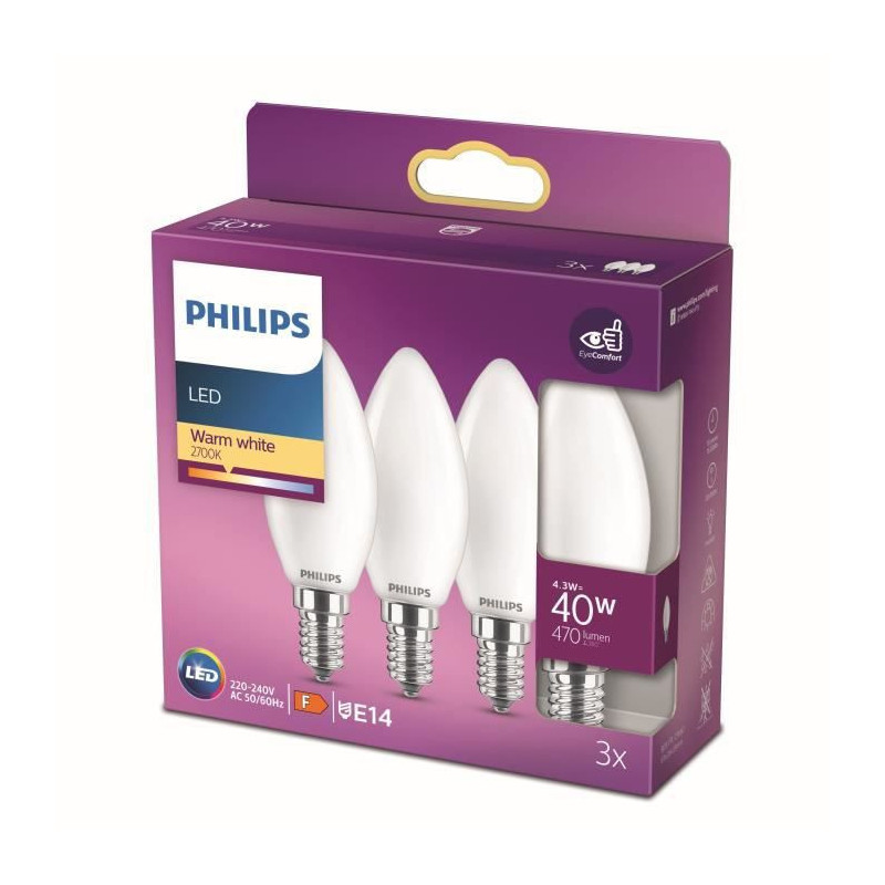 Philips Flamme et lustre