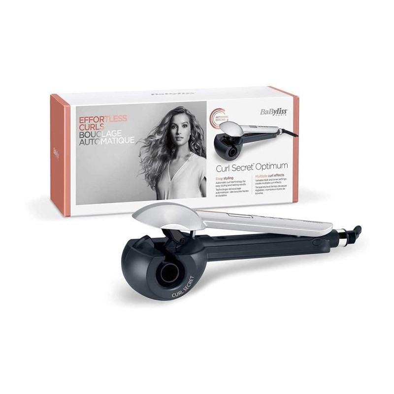 Onduleur de Cheveux Babyliss C1600E Noir/Argenté