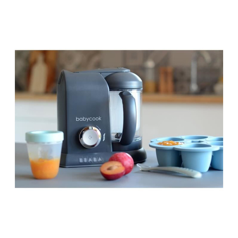 Image secondaire de Robot culinaire Béaba Babycook Solo Gris 1,1 L 4 en 1