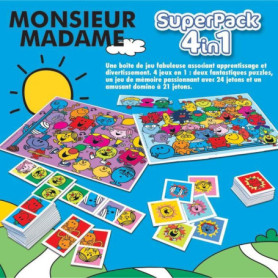 EDUCA SUPERPACK MONSIEUR MADAME - Set de 2 jeux éducatifs 27,99 €