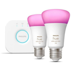 Philips Hue White and Color Ambiance. Kit de démarrage 2 ampoules E27. 7 139,99 €
