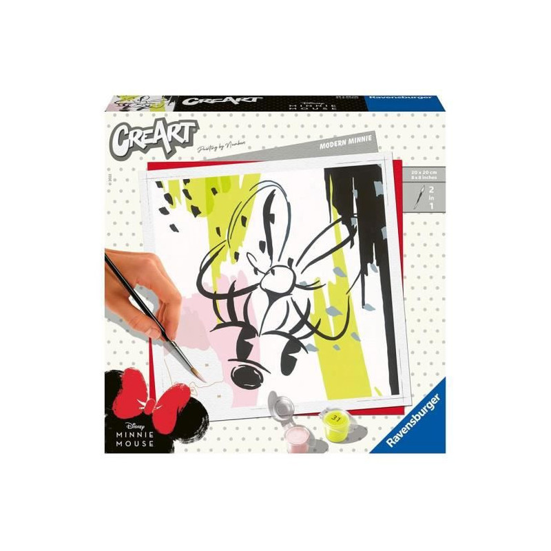 Ravensburger Modern Minnie Couleur par kit de peinture par numéros