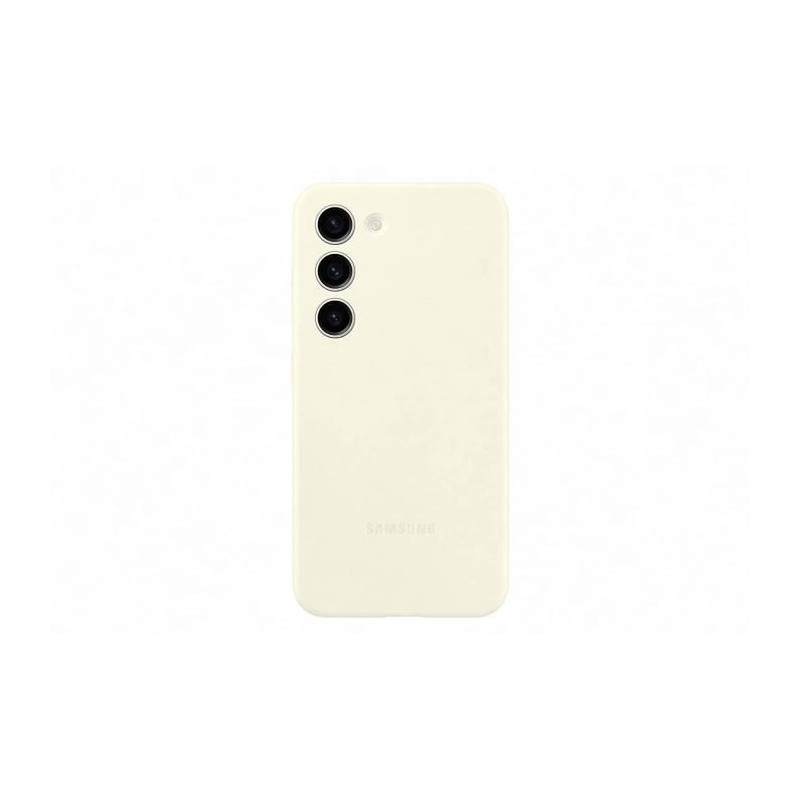 Coque Silicone SAMSUNG S23 Creme