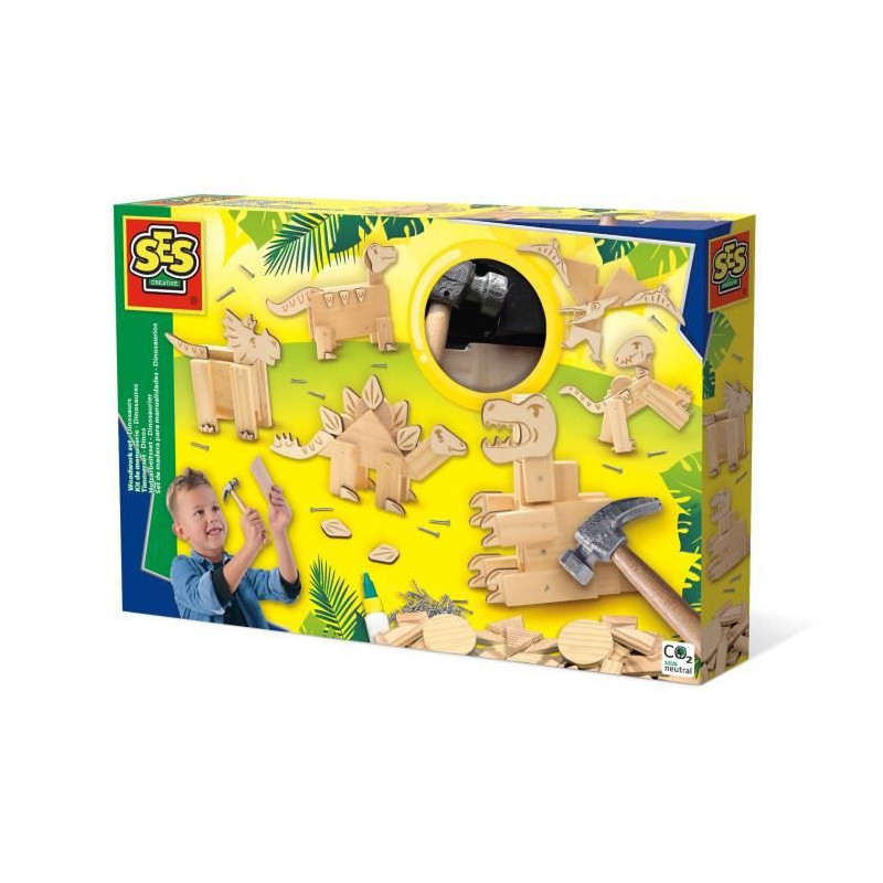 Image secondaire de SES Creative Kit de menuiserie - Dinosaures