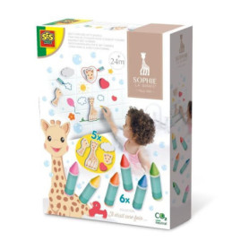 Sophie la girafe - Crayons de couleur pour le bain et formes 24,99 €