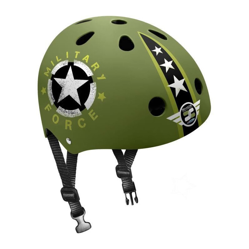 Casque Stamp Military Star Noir