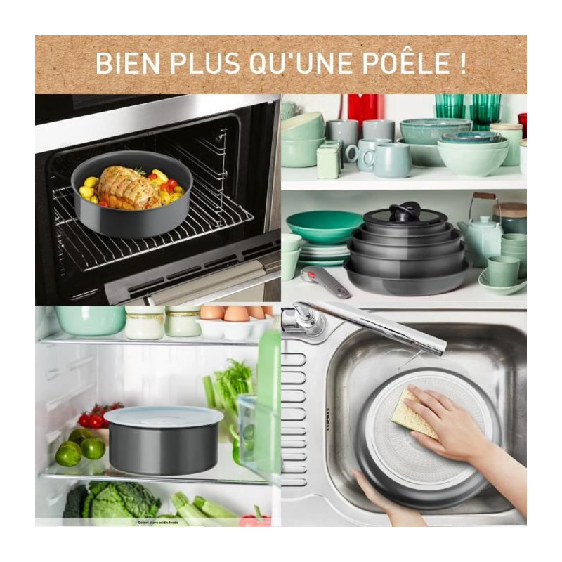 Image secondaire de Tefal Ingenio L2600402 poêle Poêle polyvalente Rond