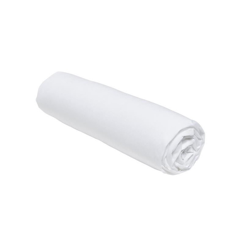 Drap housse TODAY Essential Blanc 160 x 200 cm