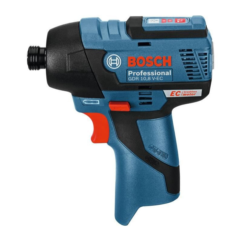 Bosch GDR 12V-110 Professional 2600 tr/min Noir, Bleu, Rouge