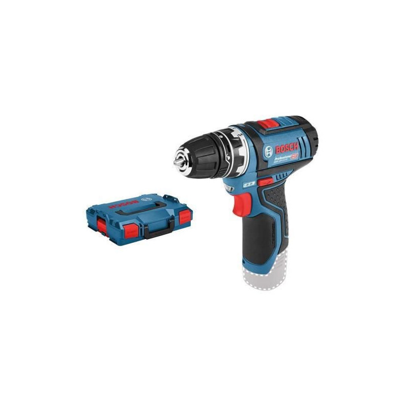 Bosch GSR 12V-15 FC Professional Sans clé 600 g Noir, Bleu