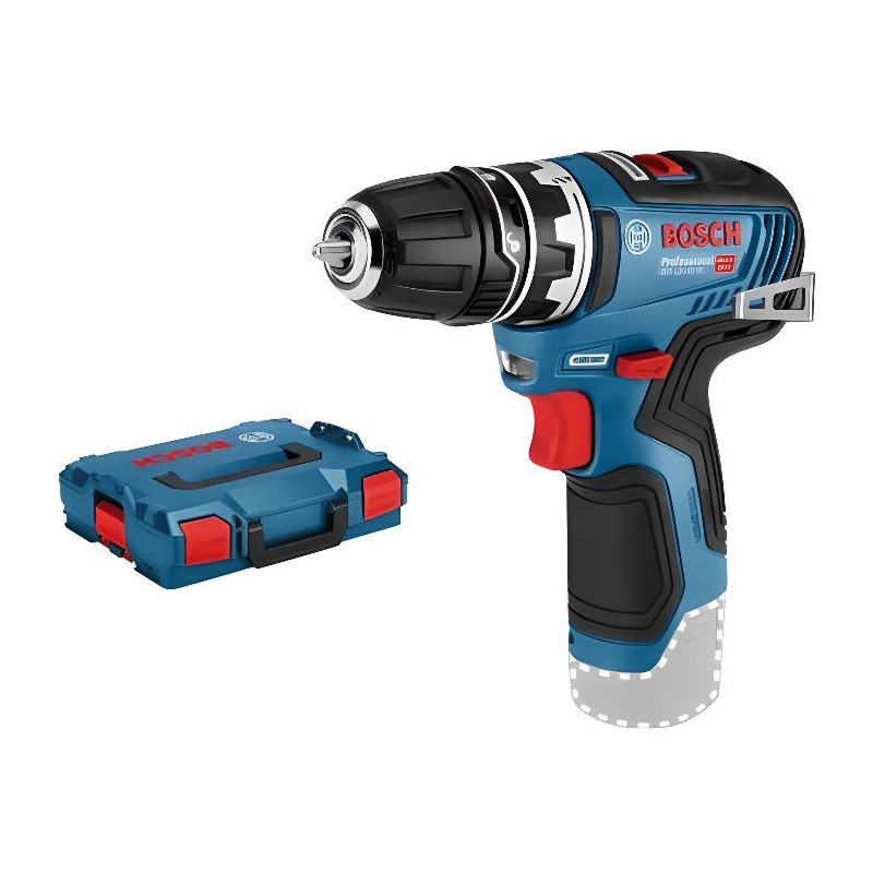 Bosch GSR 12V-35 FC Professional 1750 tr/min Noir, Bleu, Rouge, Argent