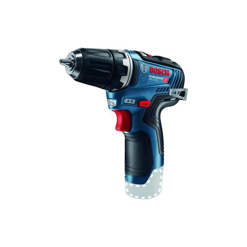 Bosch GSR 12V-35 Professional 1750 tr/min Noir, Bleu