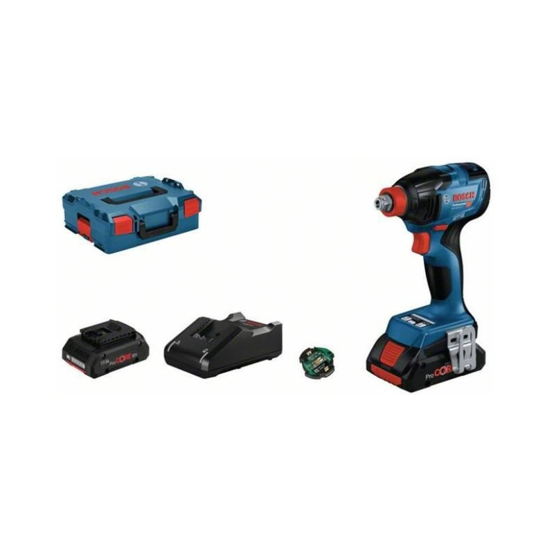 Bosch GDX 18V-210 C Professional 3400 tr/min Noir, Bleu