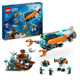 LEGO City 60379 Le Sous-Marin d'Exploration en Eaux Profondes. Jouet ave 119,99 €