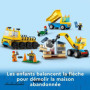 LEGO City 60391 Les Camions de Chantier et la Grue a Boule de Démolition 68,99 €
