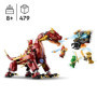 LEGO NINJAGO 71793 Le Dragon de Lave Transformable de Heatwave. Jouet de 70,99 €