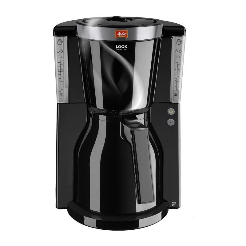 Cafetière goutte à goutte Melitta LOOK IV THERM SELECTION 1011-12 Noir Acier 1000 W 1,2 L