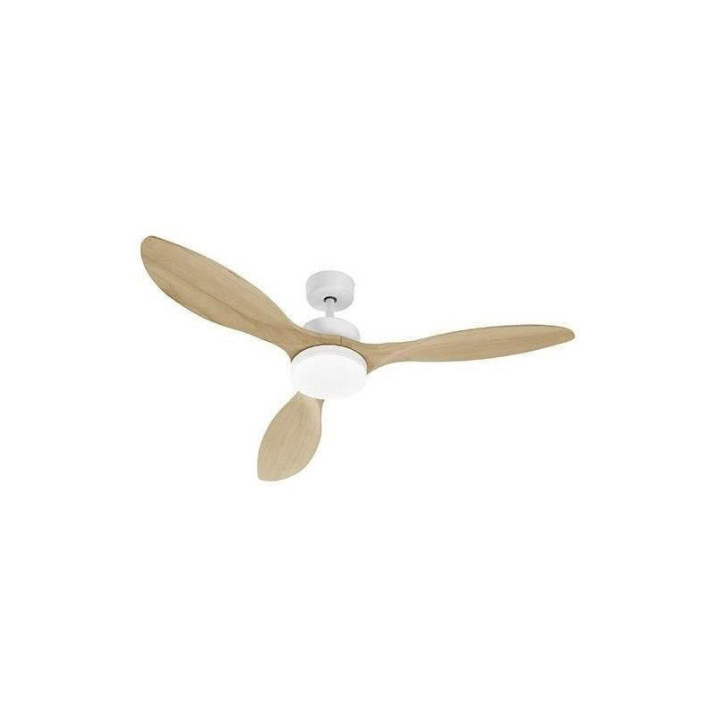 Ventilateur de Plafond avec Lumière Farelek Ø 137 cm 100 W Blanc