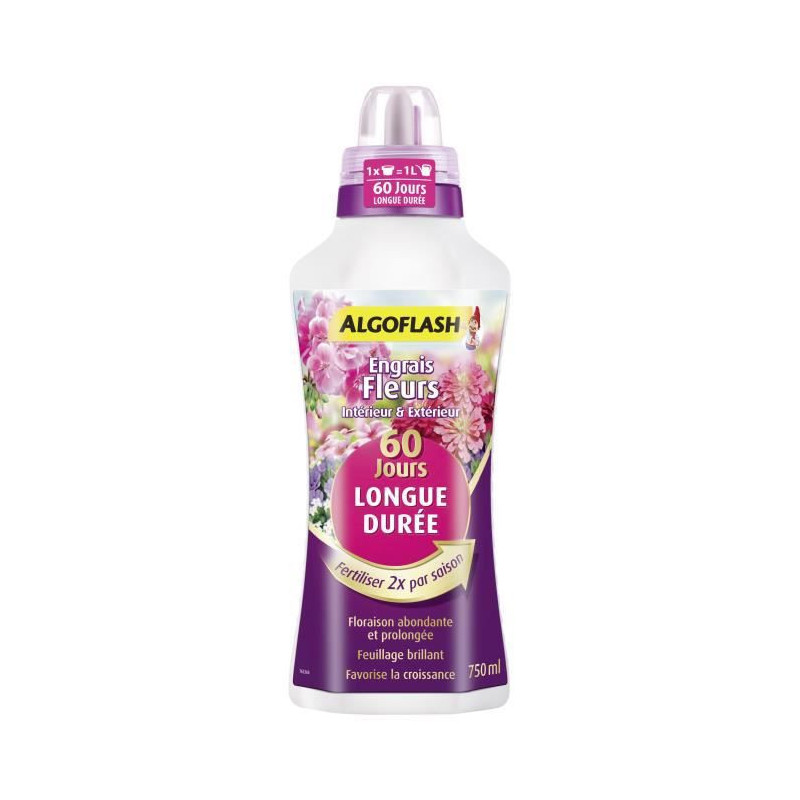 Engrais pour les plantes Algoflash 750 ml