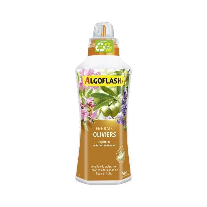 Engrais pour les plantes Algoflash 750 ml