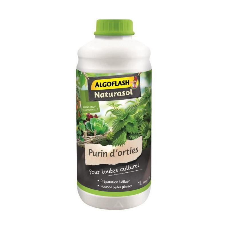 Engrais pour les plantes Algoflash Naturasol Ortie 1 L