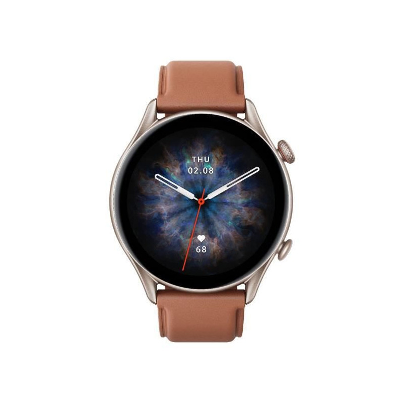 AMAZFIT GTR 3 Pro Brown Leather - Montre connectée