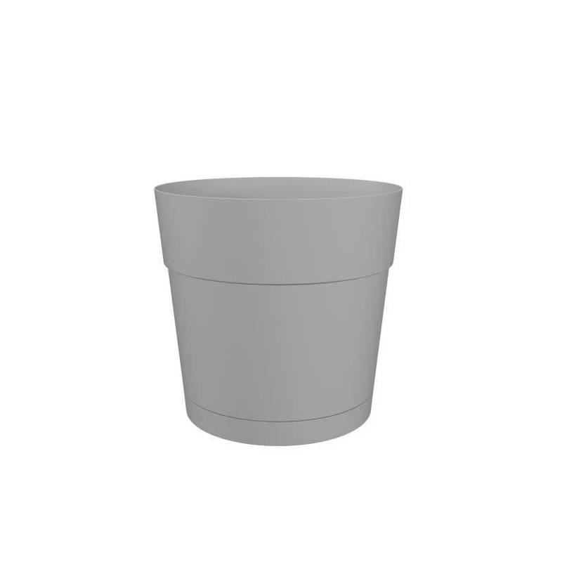 Pot Artevasi Gris clair Plastique Ronde Ø 40 cm