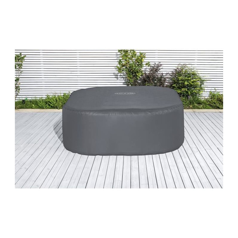 Image secondaire de Bestway Lay-Z-Spa Housse thermique carrée EnergySense 1,80 m x 1,80 m x 71 cm