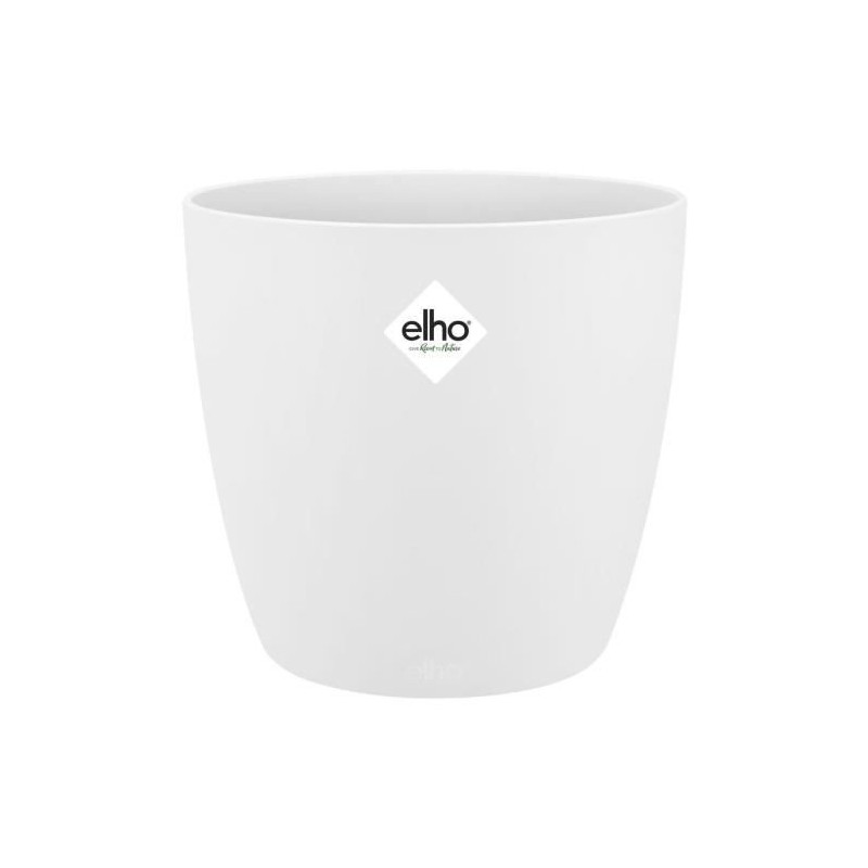 Pot Elho 5642723015000 Blanc polypropylène Plastique Rond