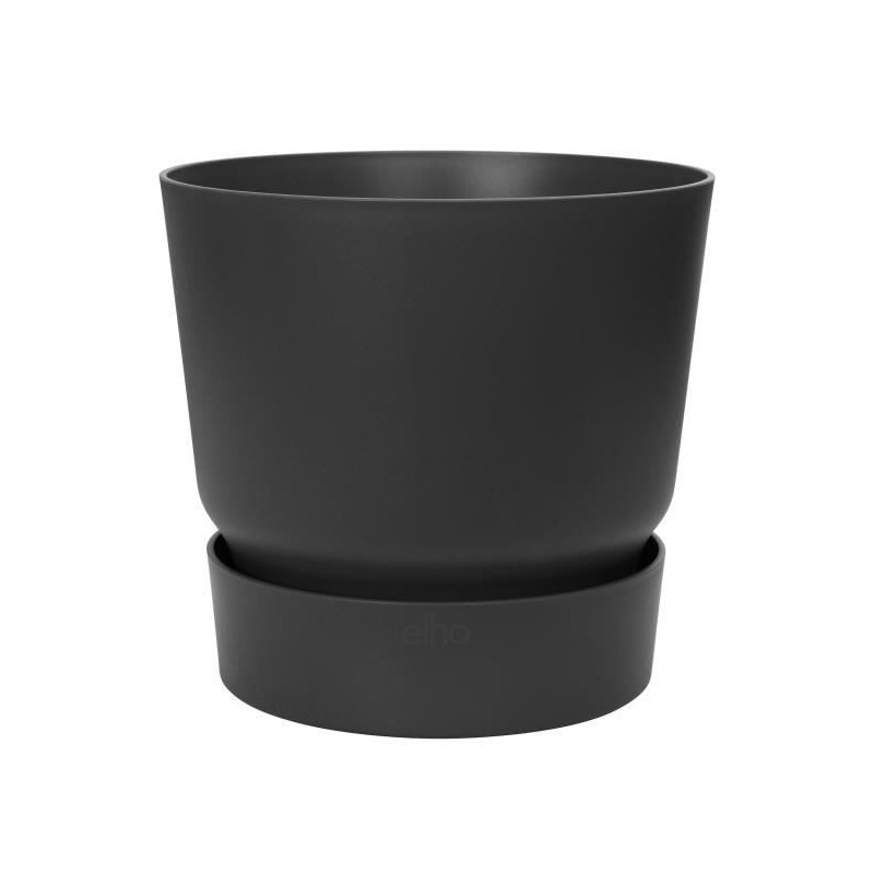 Pot Elho Greenville Ø 24,48 cm Noir Plastique