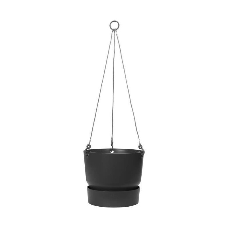 Pot Elho Outdoor Ø 23,9 x 20,3 cm Noir Plastique